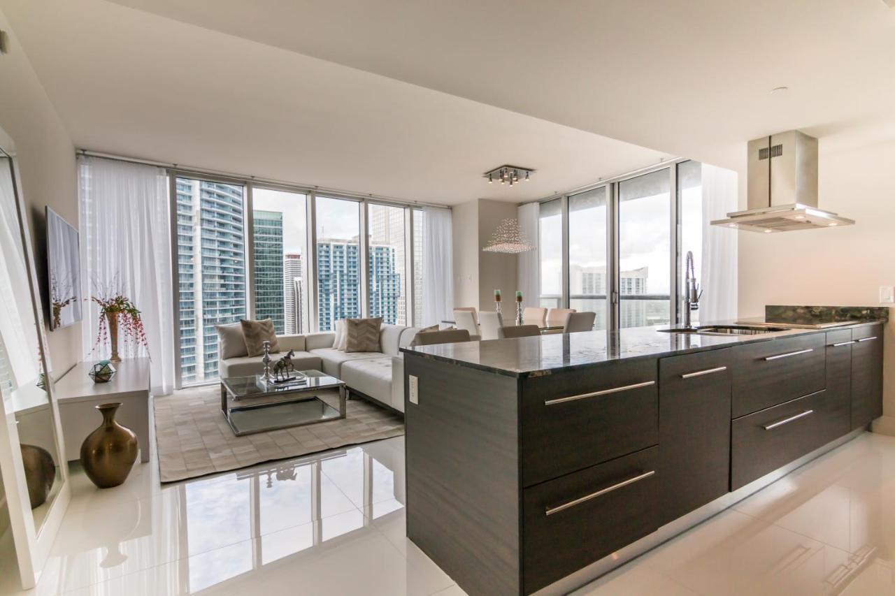מיאמי Luxury 5-Star Condo @37Th Floor In Icon Brickell 2B/2B מראה חיצוני תמונה