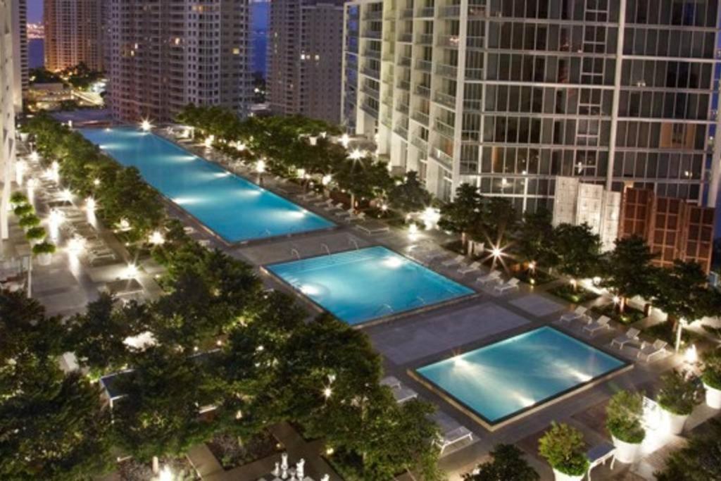 מיאמי Luxury 5-Star Condo @37Th Floor In Icon Brickell 2B/2B מראה חיצוני תמונה